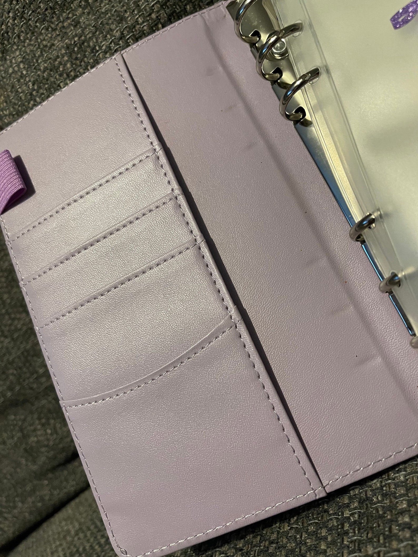 A5 Ring binder with 8 zip wallets budgeting binder with Etsy