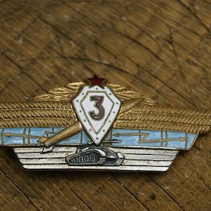 Badge Specialist of the USSR Armed Forces, officer grade 3