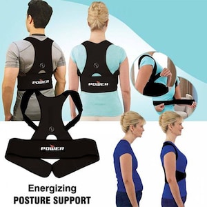 Highest quality, “Grade A” Posture corrector made for men and women all sizes with 1 year guarantee