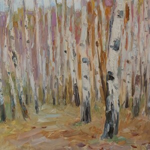 Paysage. Artiste ukrainienne Shurupov K. 49-30 cm, huile sur carton 1970