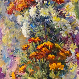 Naturaleza muerta. Pintura al óleo original del artista ucraniano Antohin E. 44-35 cm cartón óleo año 1995