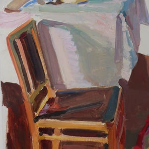 Naturaleza muerta. Pintura original del artista ucraniano Tomenko G. 33-20 cm, óleo sobre cartón, década de 1960