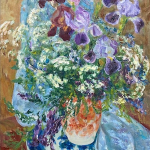 Still life. Oil painting original Ukrainian artist Repka V. 66-46 cm oil on canvas