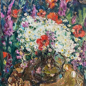 Still life. Oil painting original Ukrainian artist Repka S. 76-50 cm oil on canvas