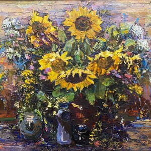 Still life. Oil painting Ukrainian artist Shapovalov S. 80-80cm oil on canvas