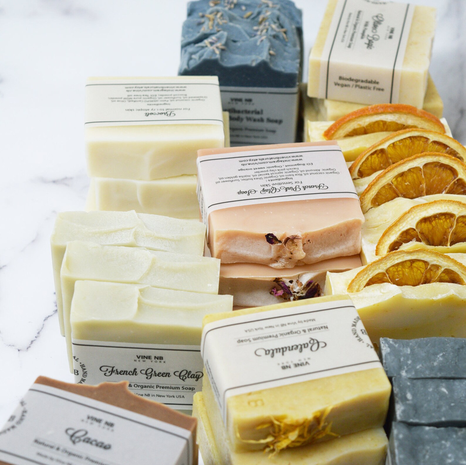 Jabón de arcilla rosa francés / natural & orgánico / jabón Etsy