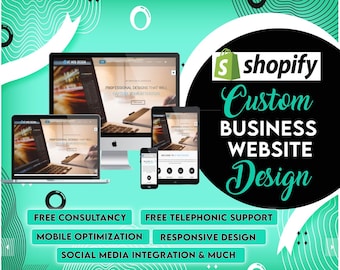 Custom Shopify Website Design: eCommerce Store Theme