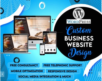 Custom Business WordPress Website Design: eCommerce Ready