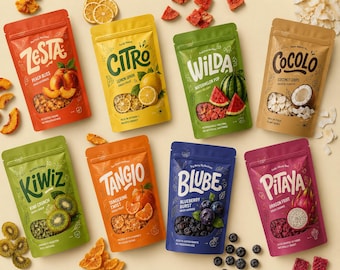 Aangepast ontwerp zakjesverpakking | Etiketontwerp zakje | Branding kant-en-klaarmaaltijden | Verpakkingsontwerp voor afhaalmaaltijden | Kip Wrap Verpakking