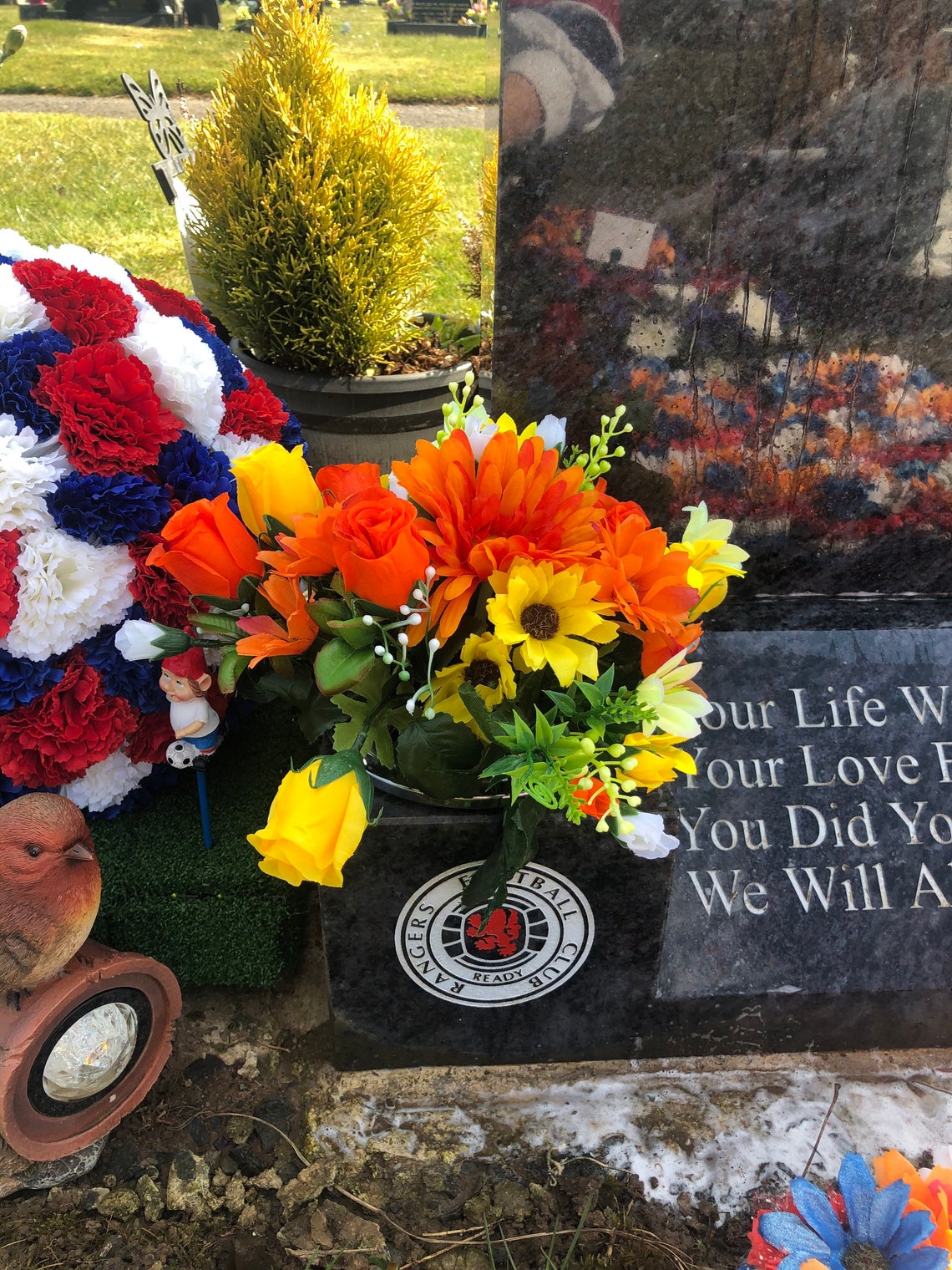 Cemetery/grave pot Etsy