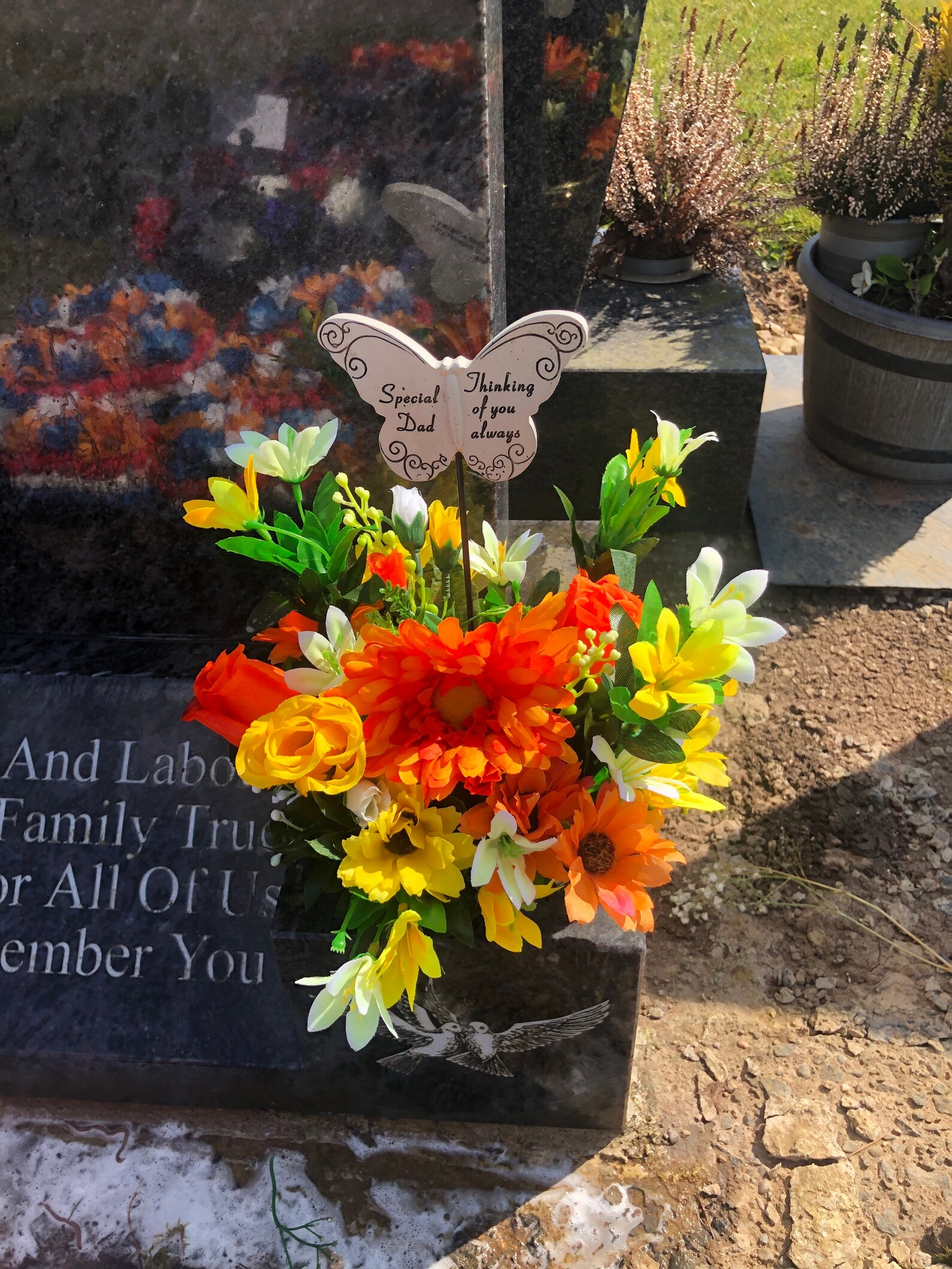 Cemetery/grave pot Etsy