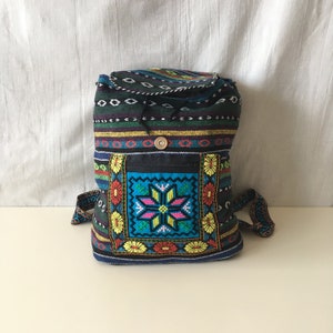 Sac à dos en tissu ethnique, sac à dos #sea woman, sac à dos élégant pour femme