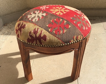 キリムスツール丸型 キリム スツール 丸型 トルコ キリム
