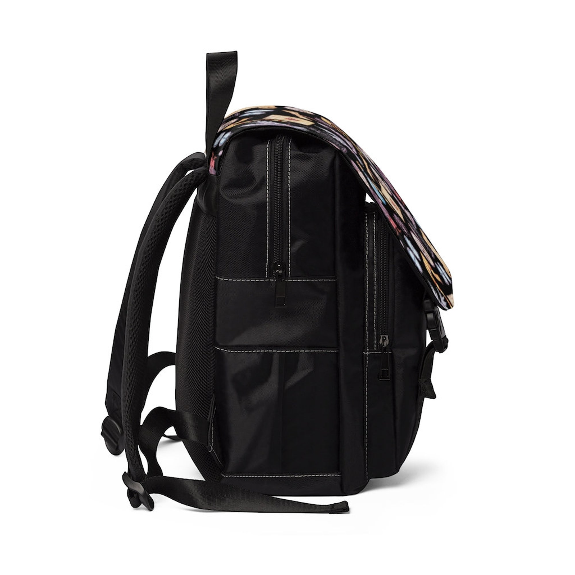 Wizard School Black Diaper Bag Unisex Casual Shoulder Bag