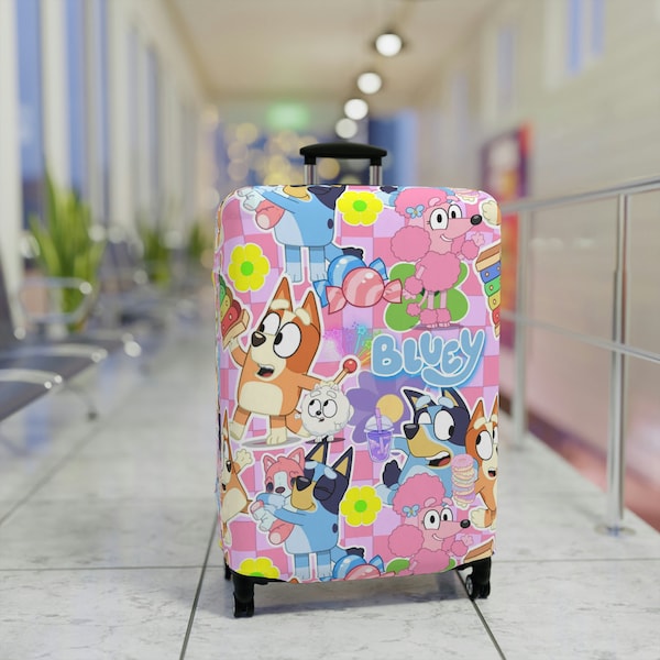 Bluey Luggage Kids Etsy