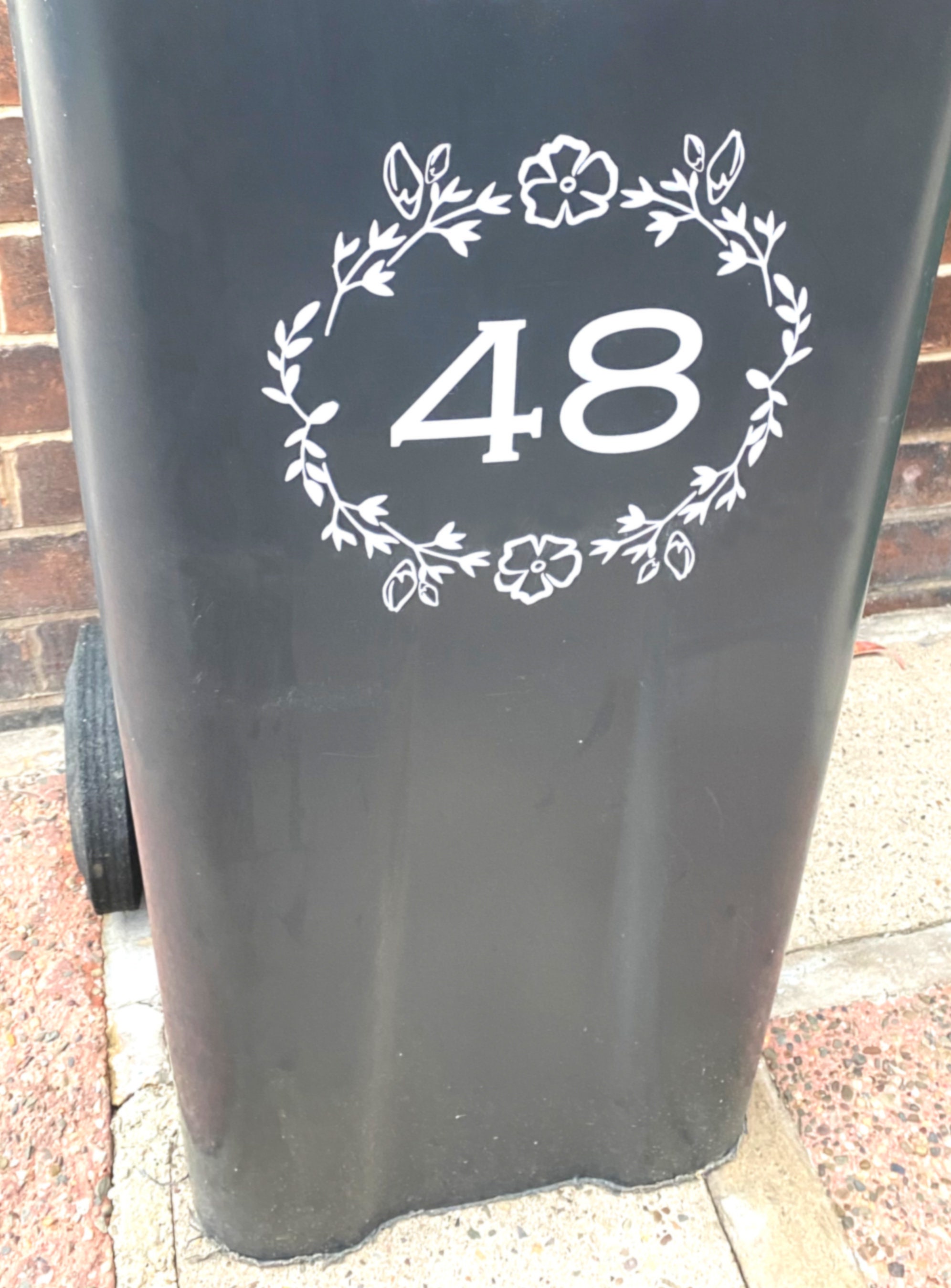 Wheelie Bin Decals Etsy