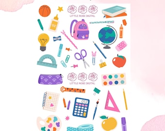 Digital Stationary Set Stickers for GoodNotes | Planner Stickers | Instant Download