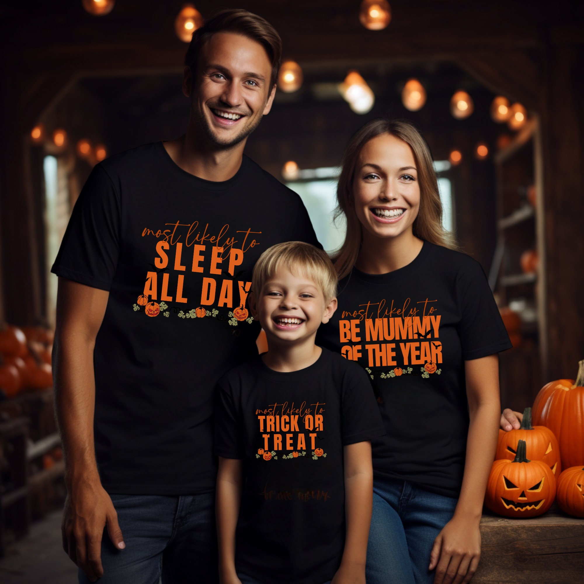 Discover Family Halloween Shirts, Most Likely to Halloween, Funny Kids Halloween Toddler Shirt, Matching Halloween Shirt, Halloween Group Party Shirt