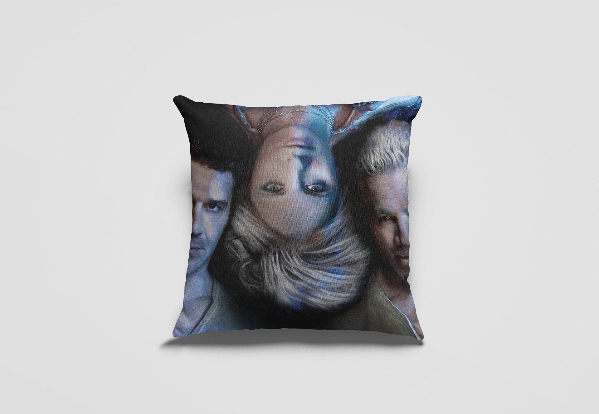 BUFFY Pillow 18x18in BTVS Angel Buffy Spike Cushion Gift Etsy