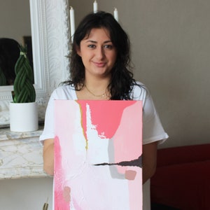 Unique abstract painting created by Manila - Dimension