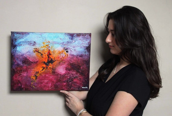 Unique abstract painting by Manila Essence