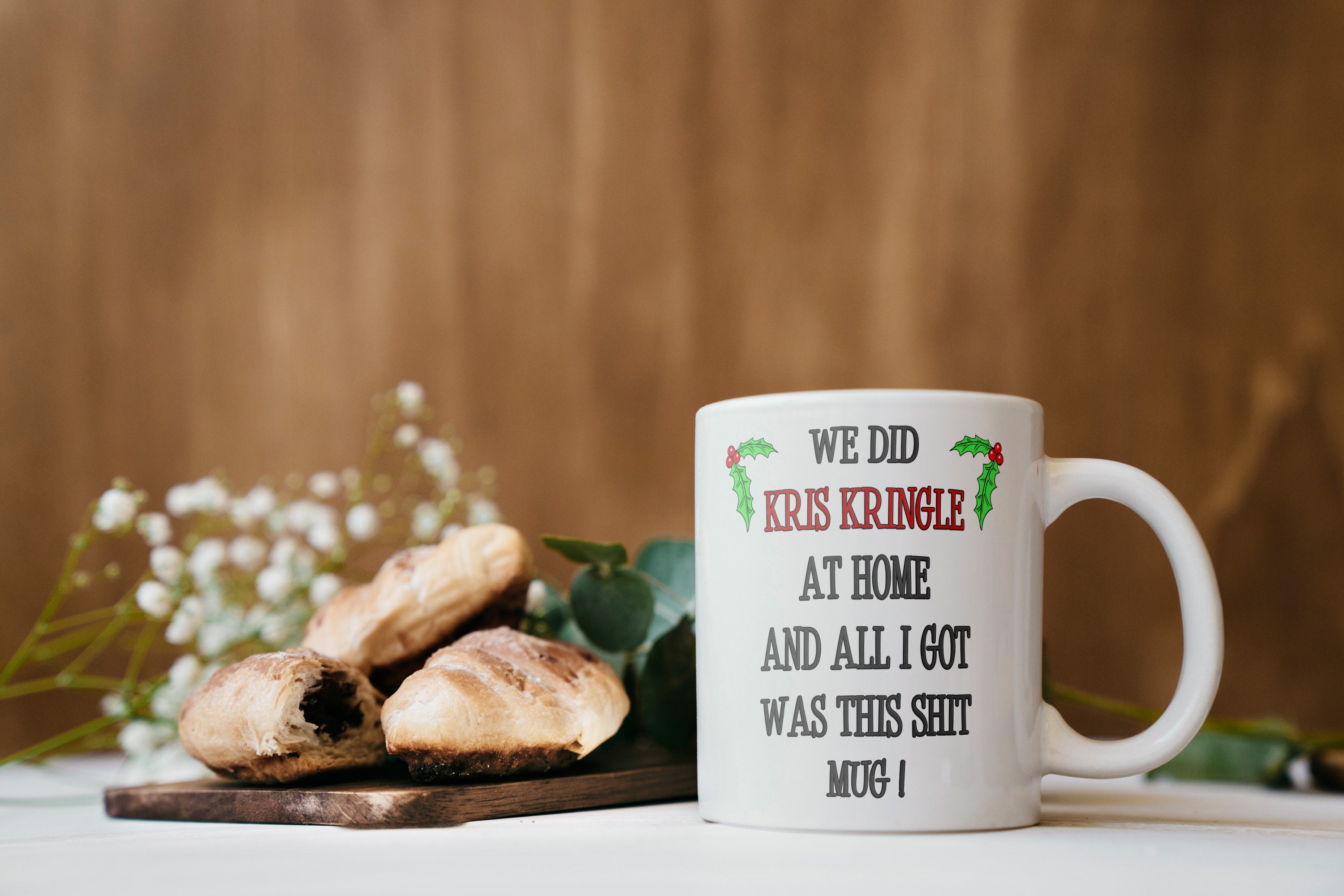 Kris Kringle Xmas Gift Ideas Printed Coffee Cup for Gift Ideas Etsy UK