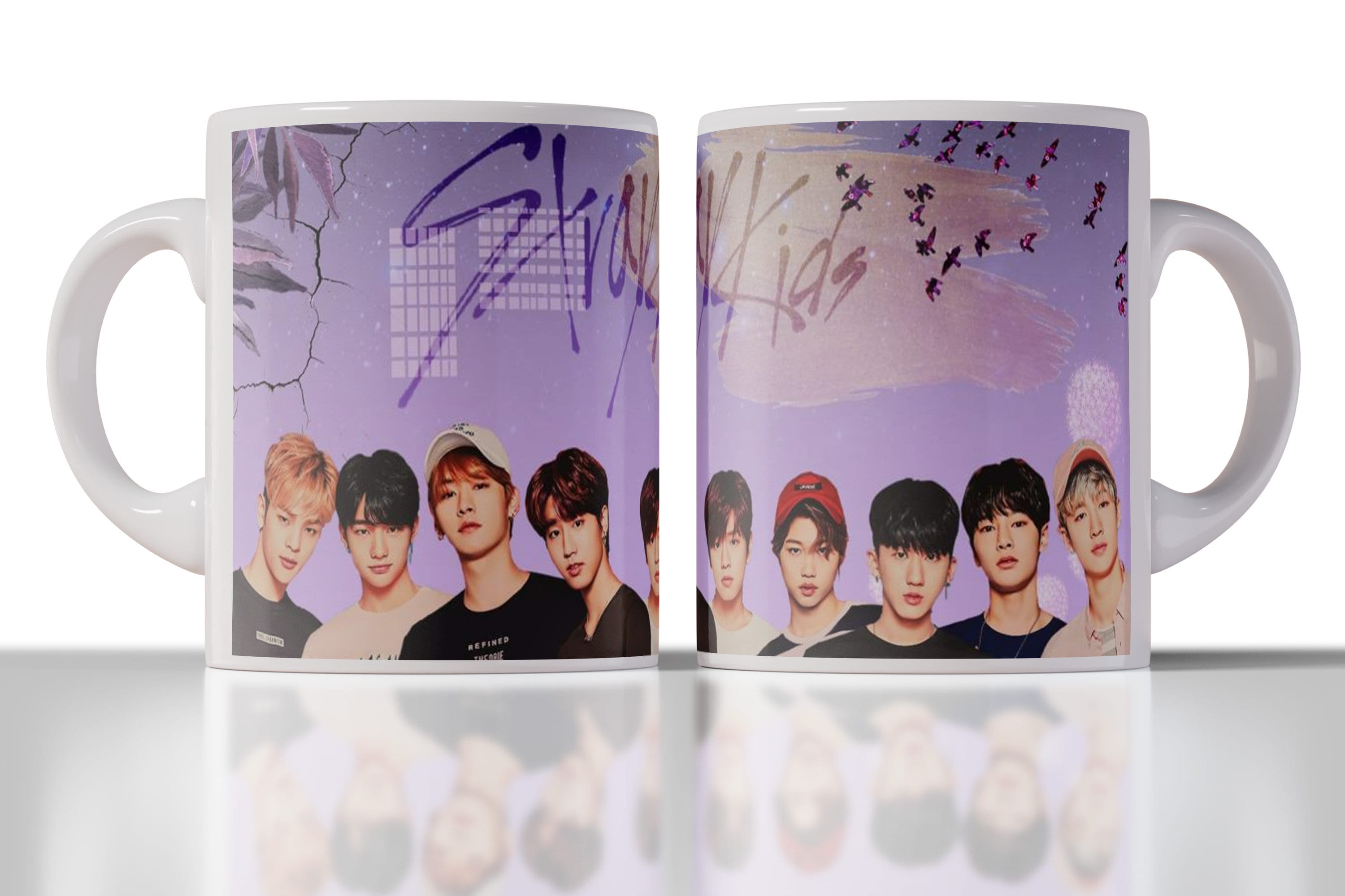 Stray Kids Kpop Music Band Printed Coffee Cup For Fans Gift Ideas For Him Her