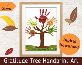Thanksgiving Handabdruck Kunst | Vorschulaktivität | Herbst Handabdruck Kunsthandwerk | Herbst Handabdruck Kunst | Erntedank Handabdruck Handwerk | Dankbares Handwerk