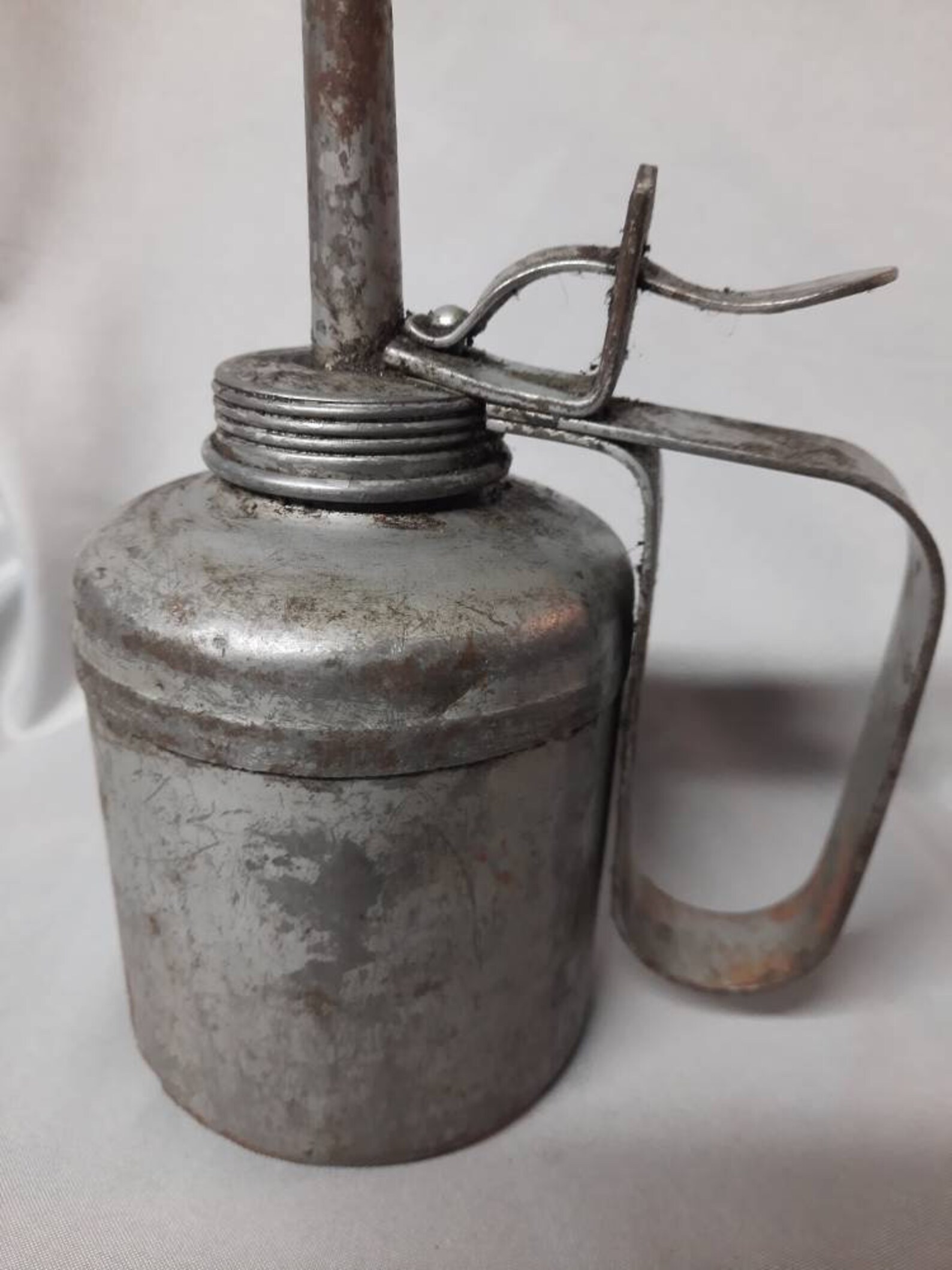 Thumb Pump Oil Can Vintage Tool Oil Can Car Collectable Etsy
