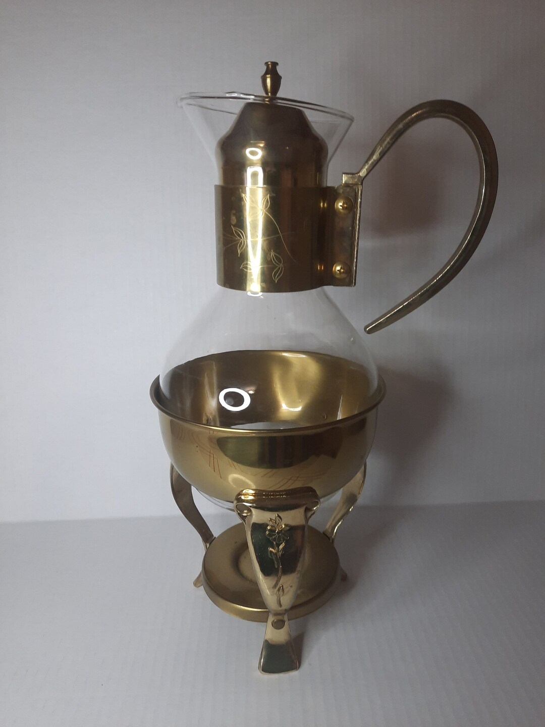 Vintage Coffee Carafe, Coffee Warmer, Tealight Beverage Warmer, Mothers