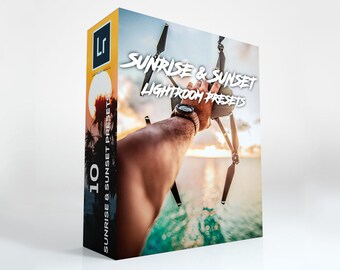 10 Sunsrise & Sunset Lightroom Presets Mobile and Desktop