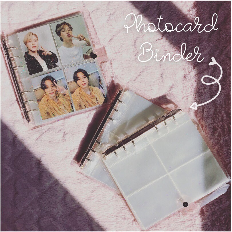 Kpop Photocard Binder, Polaroid Album, Sticker Holder