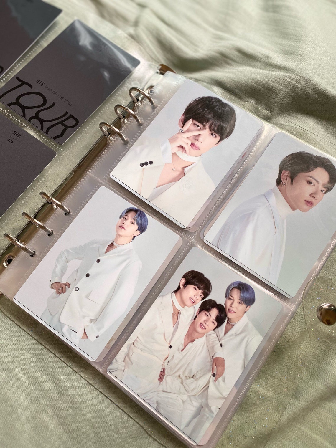 Kpop Photocard Binder / Personalizado para BTS Mini Etsy