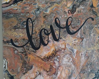 Canvas painting-“Love”