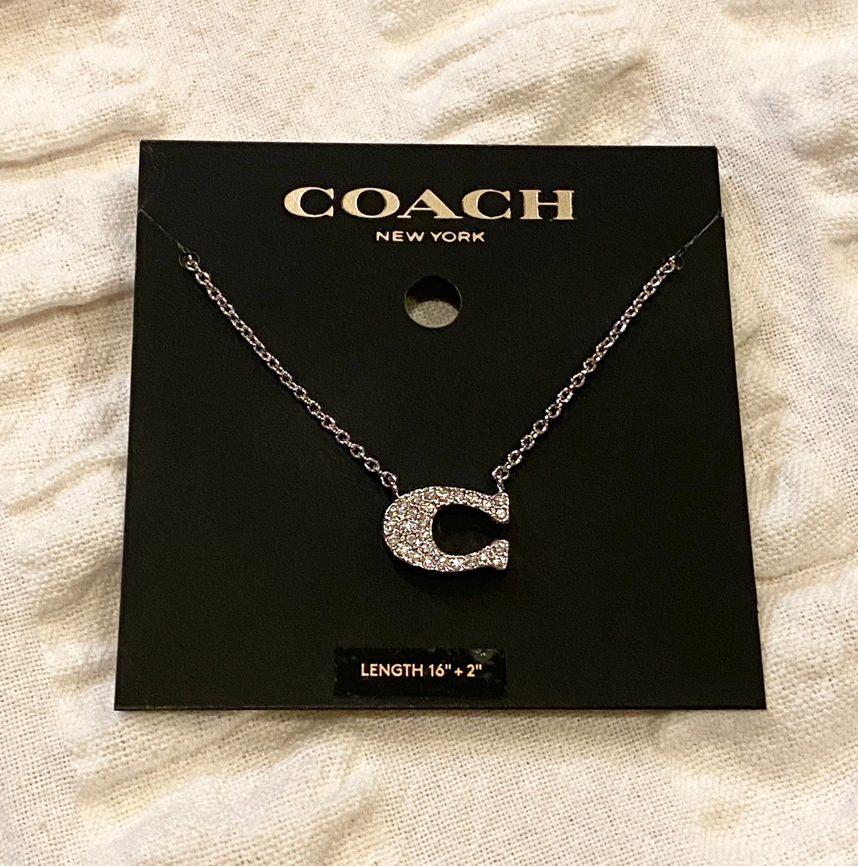Coach Necklace - Etsy Coach Necklace - Etsy