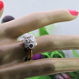2.25ct Moissanite Diamond Art Deco Ring, Antique Ring, Vintage Ring ...