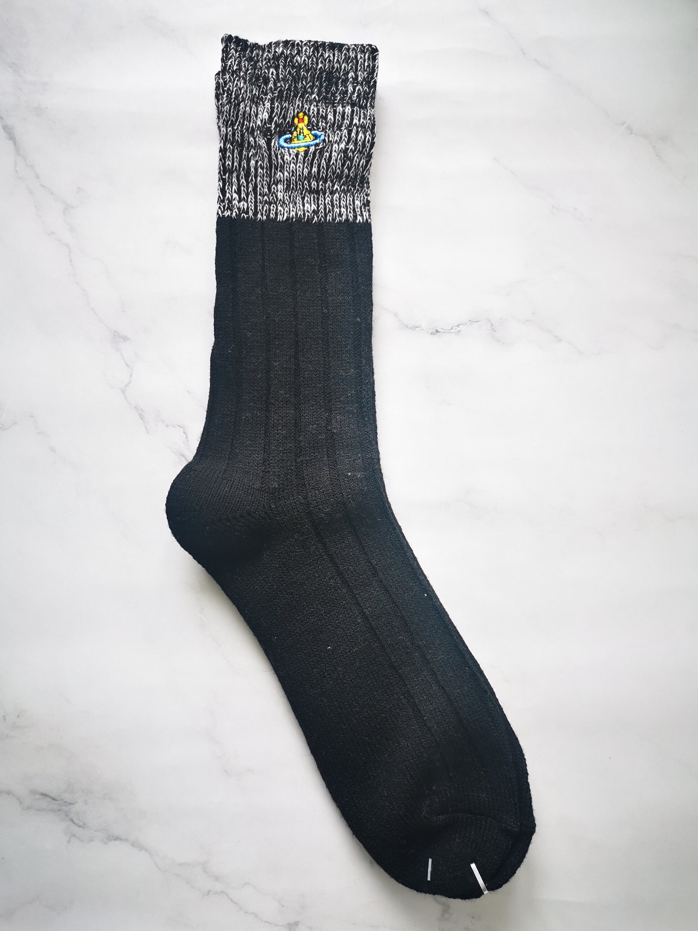 Vivienne Westwood Midcalf Cotton Socks Black Vintage Socks Etsy UK