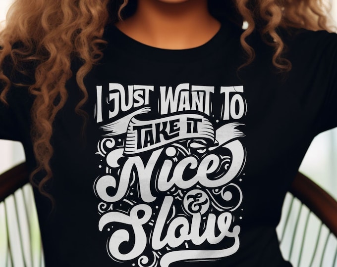 Nice and Slow Shirt - Usher Fan Gift Tee - Usher Concert T-Shirt - Usher Tshirt