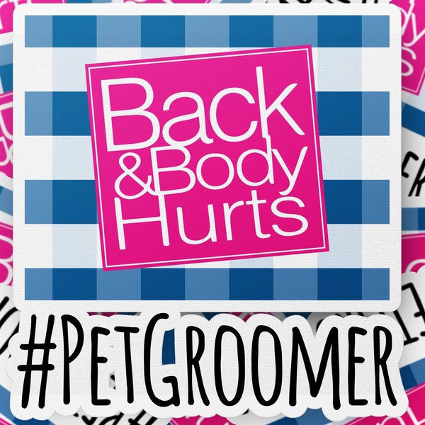 Pet Groomer Sticker, Pet Sticker, Dog Owner Gift, Dog Lover Gift, Pet Groomer Gifts, Fur Parent Gifts, Pet Lover Gift, Dog Decal