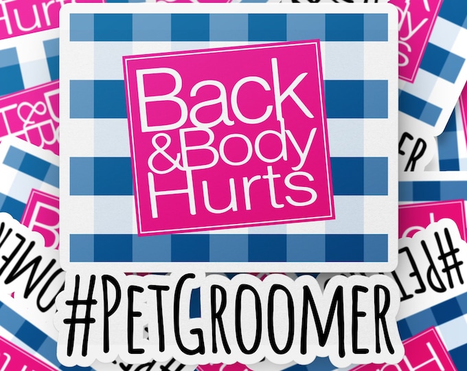 Pet Groomer Sticker, Pet Sticker, Dog Owner Gift, Dog Lover Gift, Pet Groomer Gifts, Fur Parent Gifts, Pet Lover Gift, Dog Decal