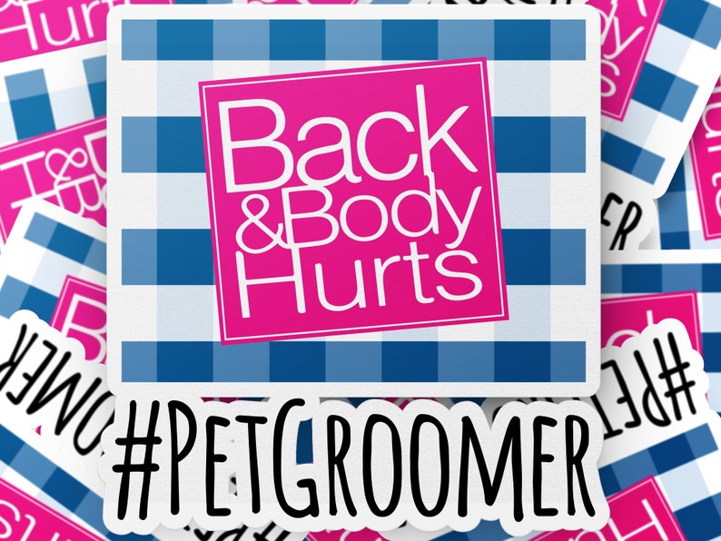 Pet Groomer Sticker, Pet Sticker, Dog Owner Gift, Dog Lover Gift, Pet Groomer Gifts, Fur Parent Gifts, Pet Lover Gift, Dog Decal image 1