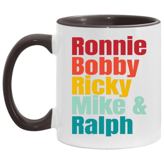 Ronnie Bobby Ricky Mike & Ralph Mug New Edition Mug