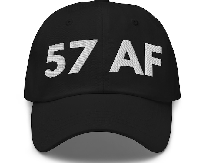 57 AF Hat, Funny Birthday Hat for 57th Birthday, 57th B-day Birth Year Cap