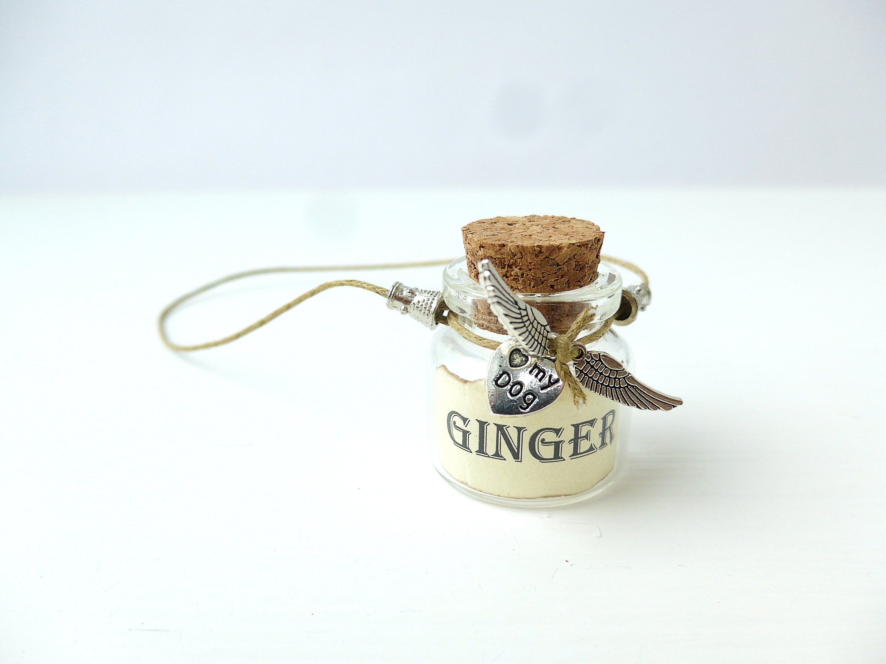 Haustier Haar erinnerung in Andenken Urne kleiner Hund Tod Etsy