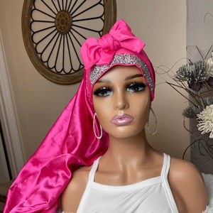 Vuitton & Other Luxury Designer Inspired Hair Bonnets – J. Nicole Extensions