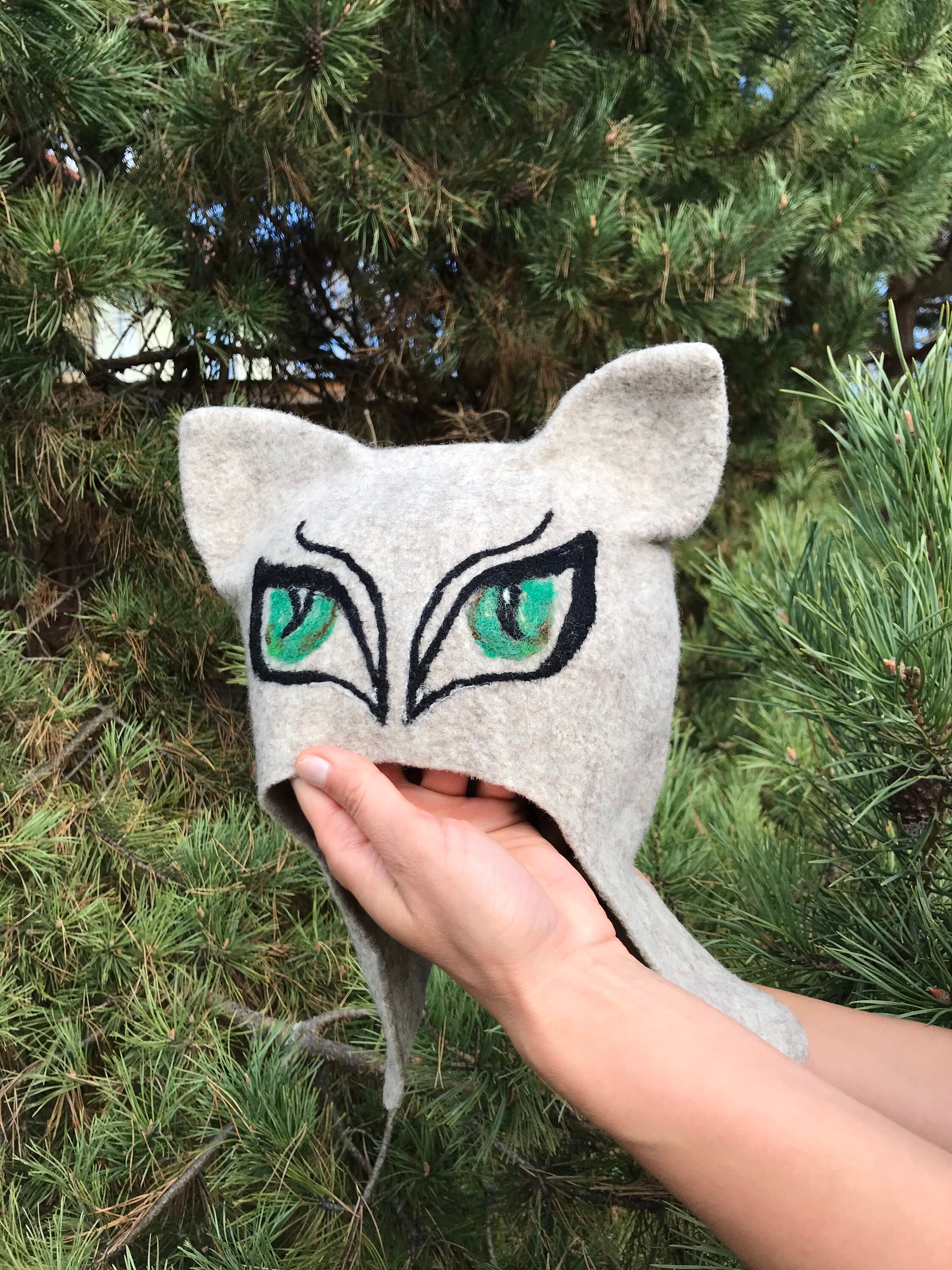 Sauna hat in stock Woolen cap for women Etsy