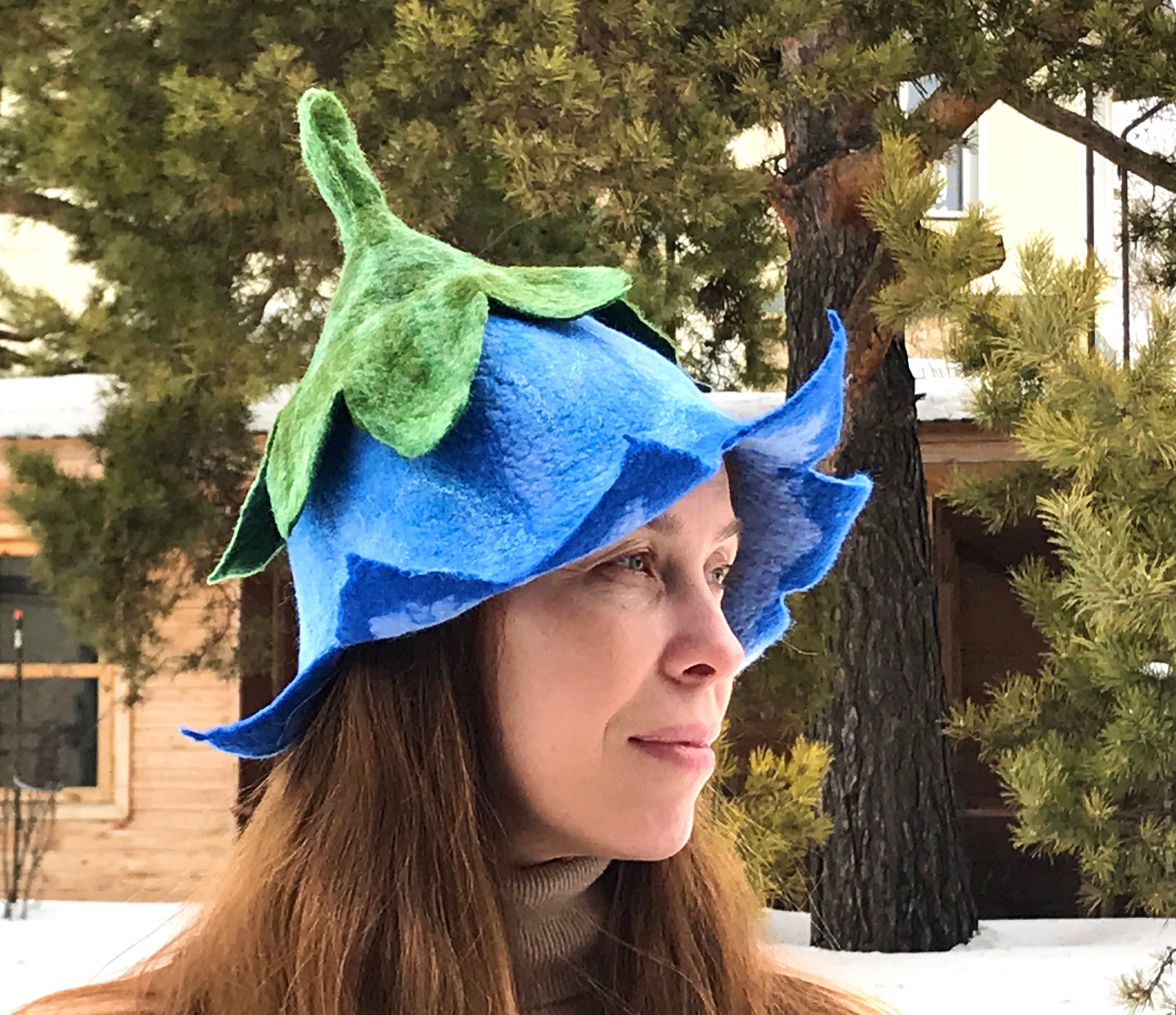 Sombrero de Sauna Bellflower PARA MUJERES Envío Gratuito Lana 100% Sombrero de Sauna Bellflower PARA MUJERES Envío Gratuito Lana 100%