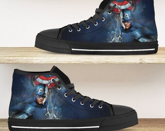 captain america chucks