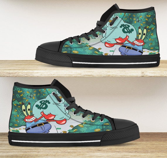 spongebob sneakers mens