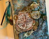Sea-World Junk-Journal mit Sammelfach